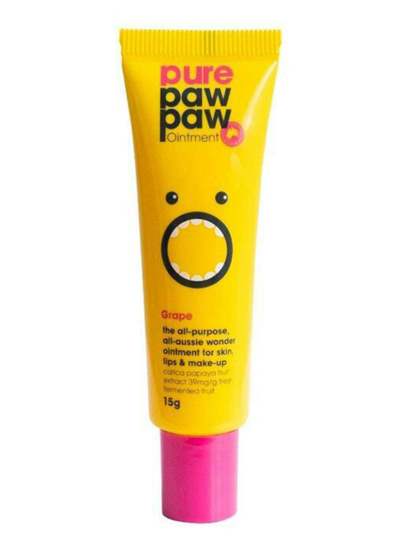 Pure Paw Paw Ointment Grape Flavor Lips Balm, 15gm