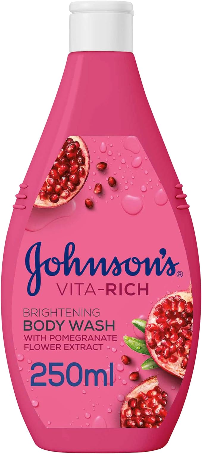 Johnson's Body Wash - Vita-Rich, with-Pomegranate Flower, 250ml